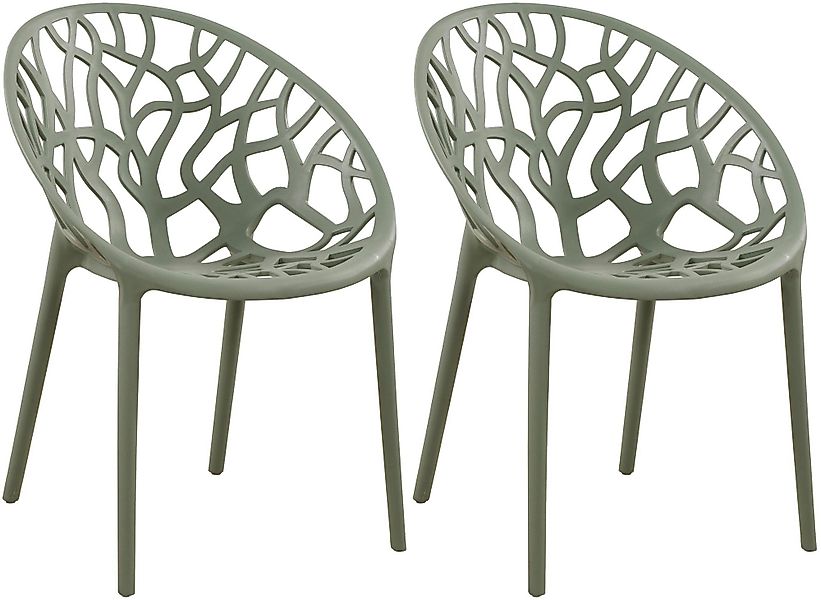 CLP Gartenstuhl Hope (2er Set), Kunststoff, günstig online kaufen