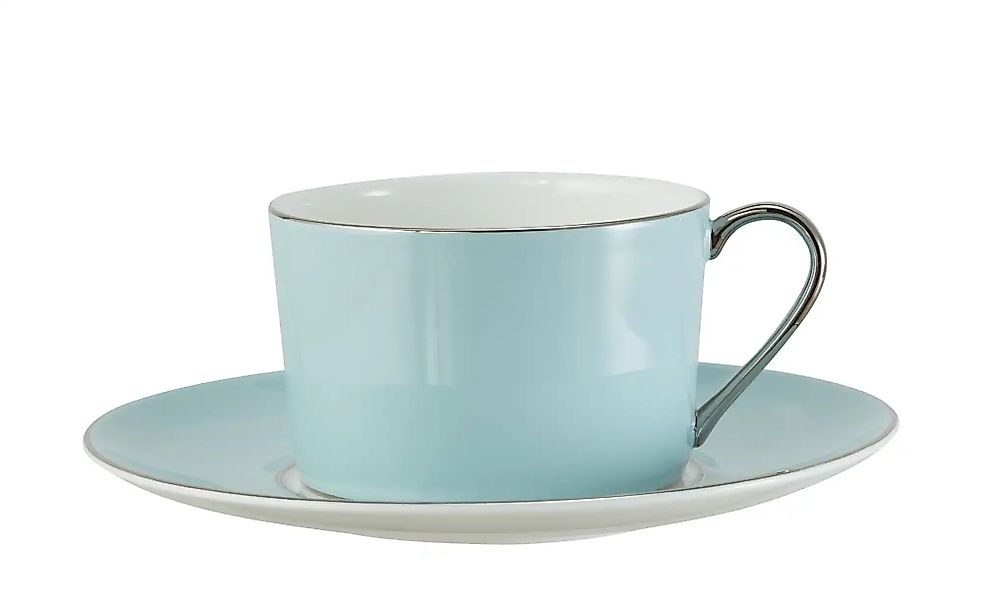 Peill+Putzler Sammeltasse   ¦ blau ¦ Porzellan ¦ Maße (cm): H: 6,5  Ø: 18.5 günstig online kaufen