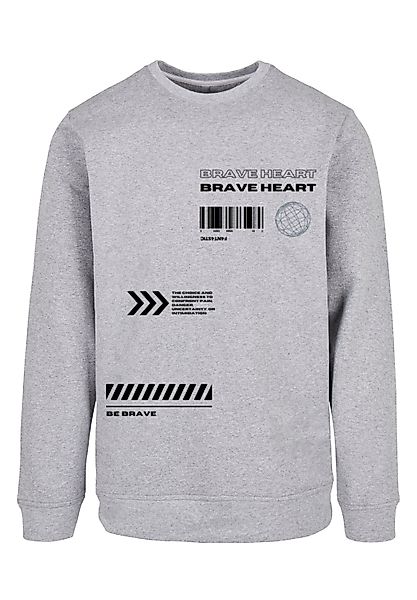 F4NT4STIC Kapuzenpullover "Brave Heart CREWNECK", Print günstig online kaufen