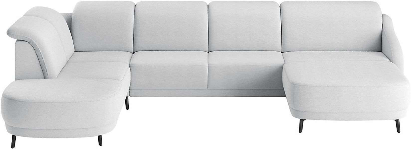 sit&more "Blues U-Form" inkl. Kopfteilverstellung, wahlweise mit Klapptisch günstig online kaufen