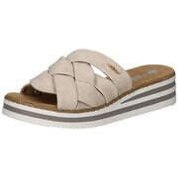 Rieker Pantolette Damen beige günstig online kaufen
