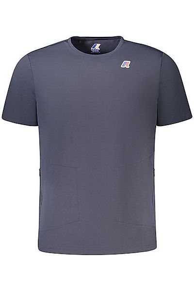 K-Way T-Shirt Herren Kurzarm T-Shirt Blau mit günstig online kaufen