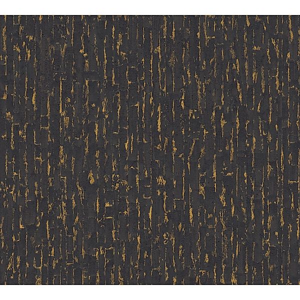 A.S. Creation Vliestapete Modern Oberfläche 10,05 m x 0,53 m Schwarz FSC® günstig online kaufen