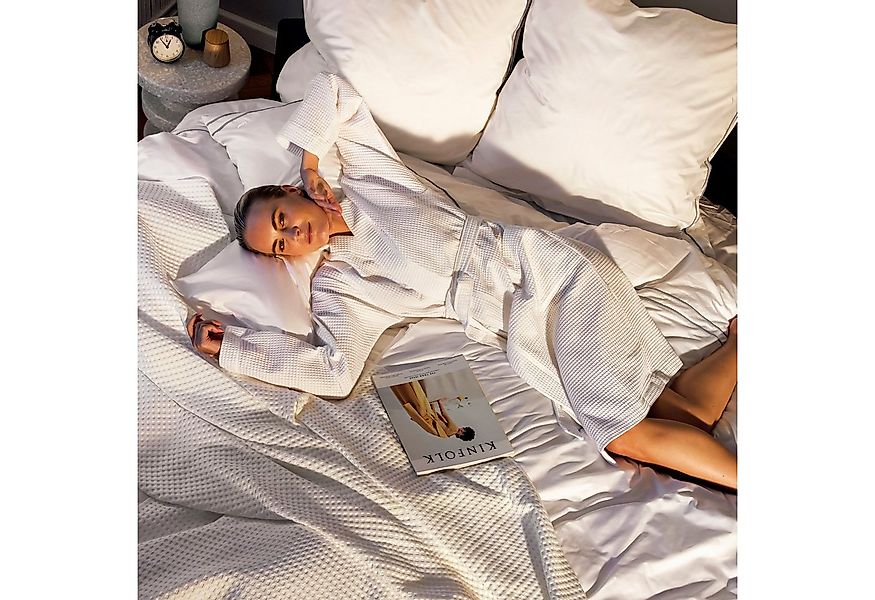 Möve Kissenbezug Möve Noblesse, (1 Stück), mit eleganten Biesen günstig online kaufen