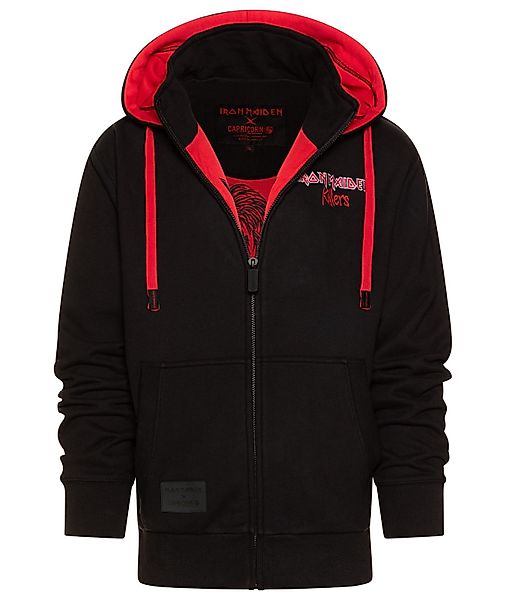 Capricorn Rockwear Kapuzensweatjacke Iron Maiden x günstig online kaufen