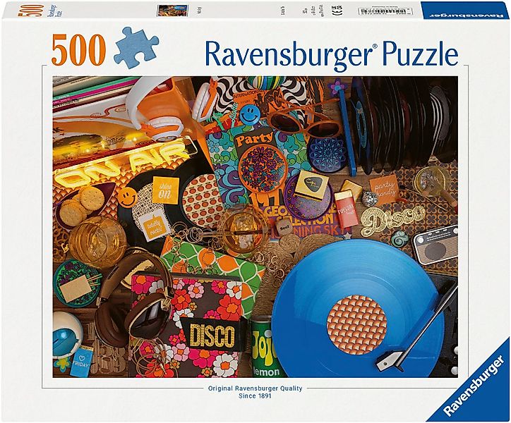 Ravensburger Puzzle Hallo Vinyl!, 500 Puzzleteile, günstig online kaufen