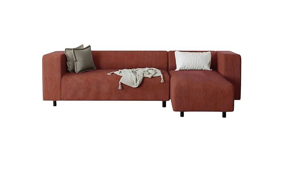 S-STYLE Ecksofa  Oskar ¦ rot ¦ Maße (cm): B: 240 H: 65 Polstermöbel > Sofas günstig online kaufen