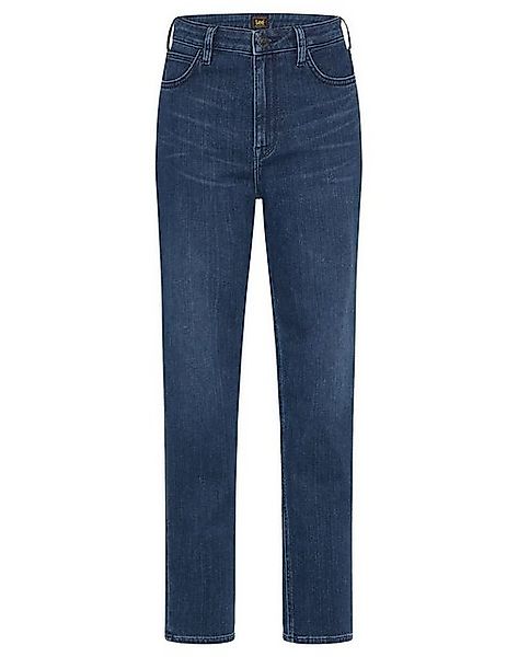 Lee Damen Jeans Carol - Straight Fit - Blau - Dark Joe günstig online kaufen