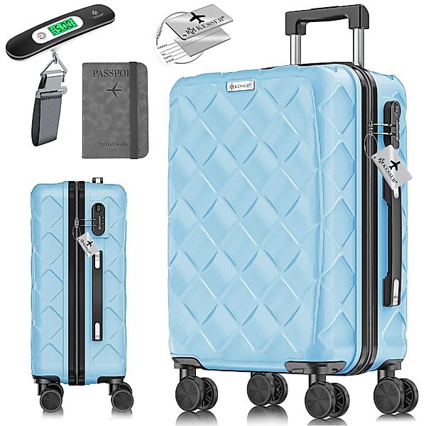 KESSER Hartschalen-Trolley Reisekoffer, 4 Rollen, ABS günstig online kaufen