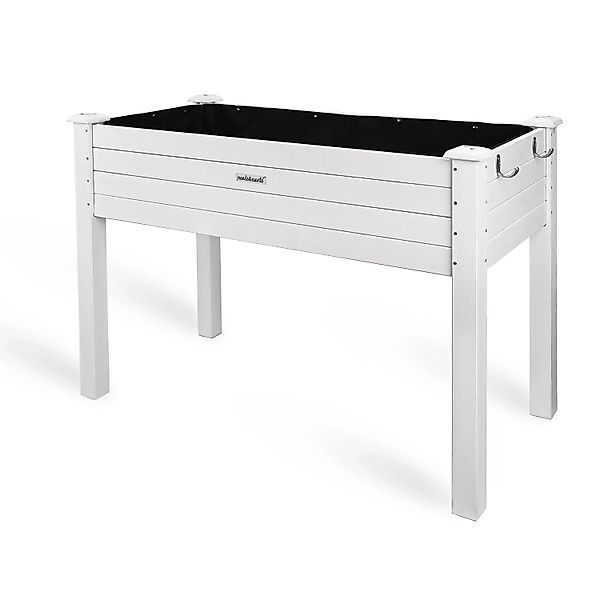 needs&wants® Hochbeet aus Holz für Garten Balkon Terrasse schmal, Pflanzkas günstig online kaufen