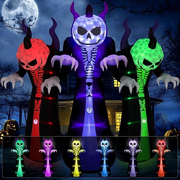 Elegear LED-Dekofigur halloween deko, aufblasbare halloween günstig online kaufen