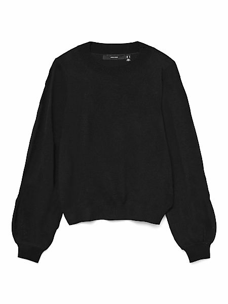 Vero Moda Strickpullover "VMNANCY LS O-NECK PULLOVER BOO" günstig online kaufen