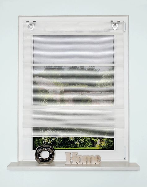 HOME WOHNIDEEN Raffrollo "JÖRG" mit Ösen ohne Bohren freihängend Magnetroll günstig online kaufen