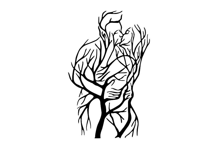 Wallity Wanddekoobjekt 100% METAL (Thickness: 1,2mm), 37 x 58 cm Z2607 günstig online kaufen