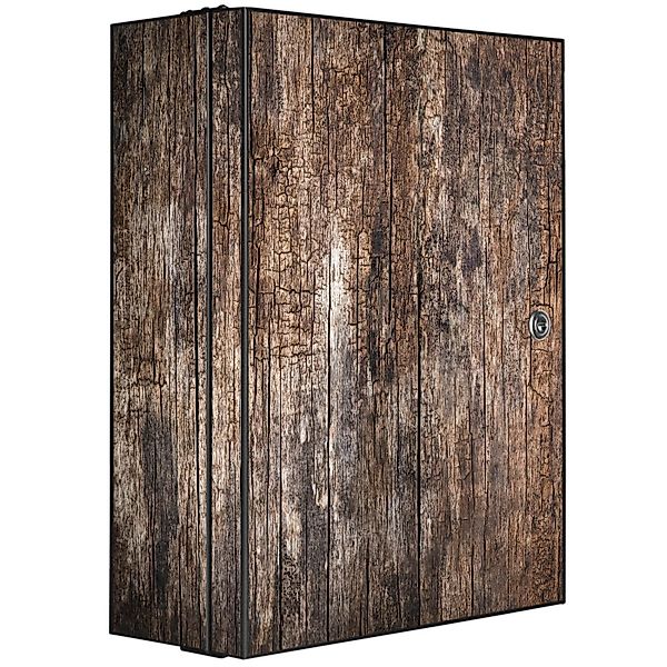 Banjado XXL Medizinschrank Abschliessbar 35x46x15cm Arzneischrank Anthrazit günstig online kaufen