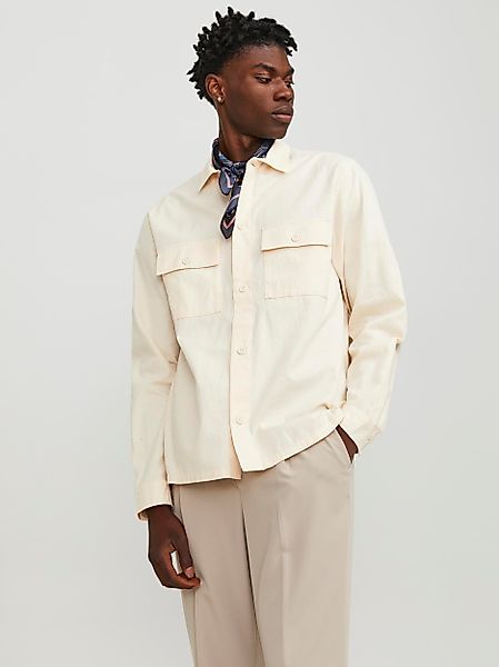 Jack & Jones Langarmhemd JJEVENICE LINEN günstig online kaufen