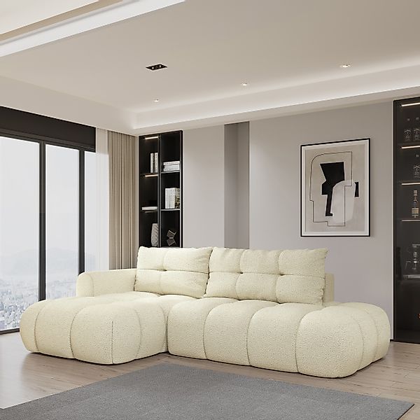 Masseno Ecksofa FLUMA mit Schlaffunktion L-Form, günstig online kaufen