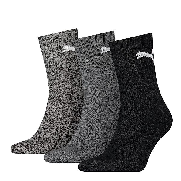 PUMA Sportsocken "short crew" 3 Paar tlg. gepolsterte Frottee-Sohle, atmung günstig online kaufen