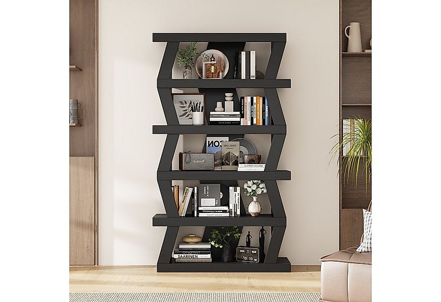 FUFU&GAGA Bücherregal Vitrine mit offenen Fächern, MDF günstig online kaufen