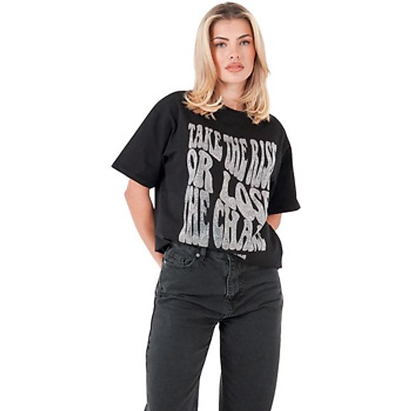 Sixth June  T-Shirt T-shirt texte strass femme günstig online kaufen