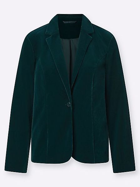 Sieh an! Blusenblazer Samtblazer günstig online kaufen
