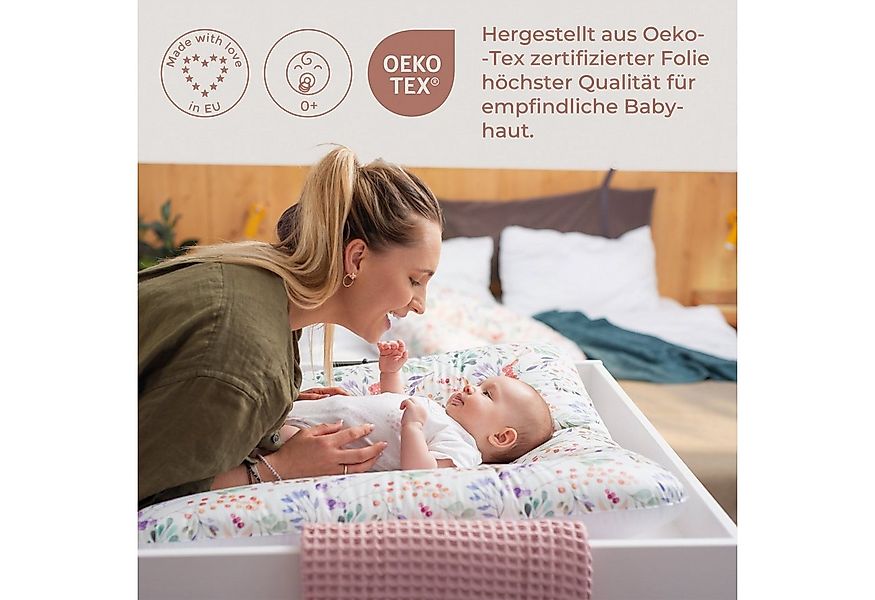CEBA BABY Wickelauflage weiche Wickeltischauflage 50 x 70 cm, Abwaschbar, O günstig online kaufen
