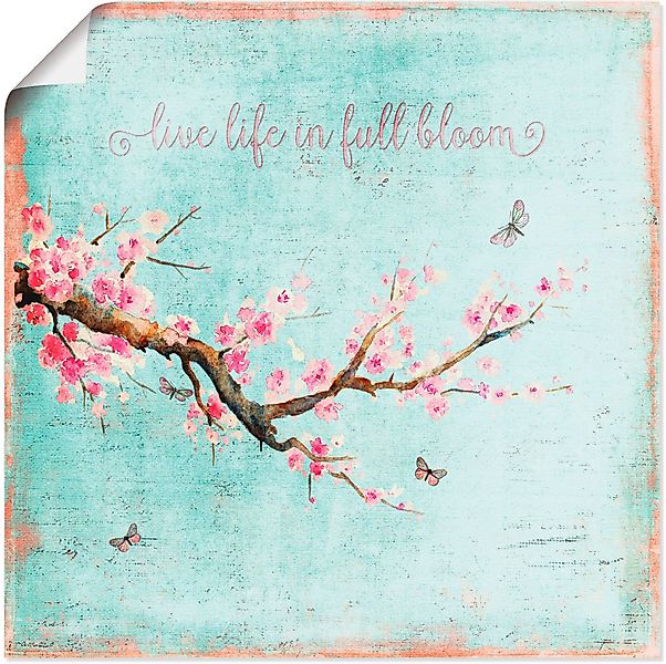 Artland Wandbild Kirschblüte, Blumen (1 St), günstig online kaufen