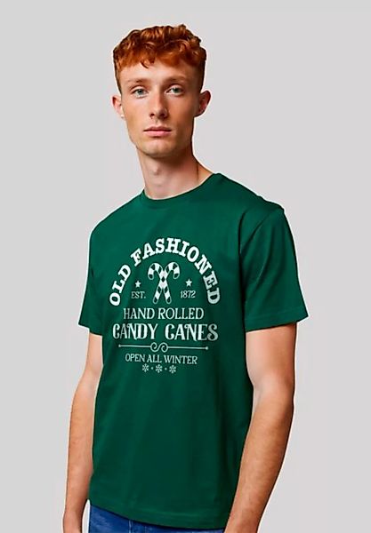 F4NT4STIC T-Shirt Cany Canes Retro Weihnachts Sign Premium Qualität günstig online kaufen