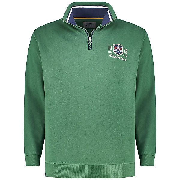 Redfield Sweatshirt mit Stickerei Farbe grün Größe: 4XL günstig online kaufen