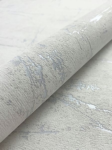 Newroom Vliestapete, Hellgrau Tapete Modern Beton günstig online kaufen