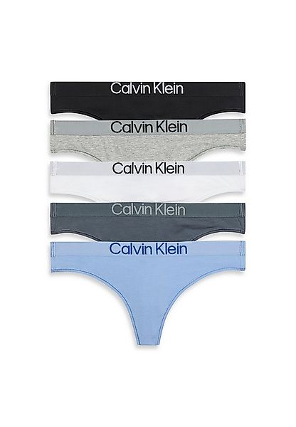 Calvin Klein Underwear Tanga THONG 5PK (Packung, 5-St., 5er-Pack) Mit elast günstig online kaufen