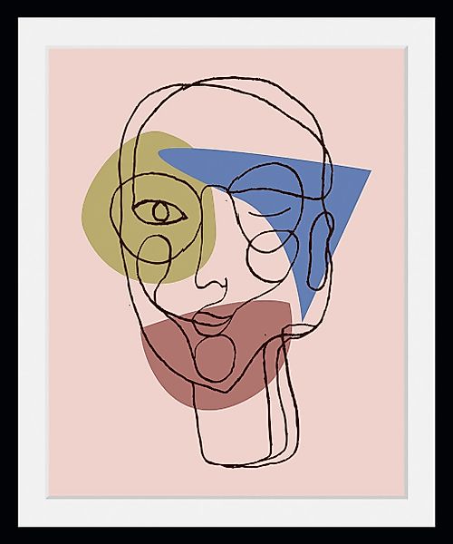 queence Bild »Sarah«, Abstrakt-Gesicht-Figuren-Frau-Gemälde, (1 St.), HD Pr günstig online kaufen