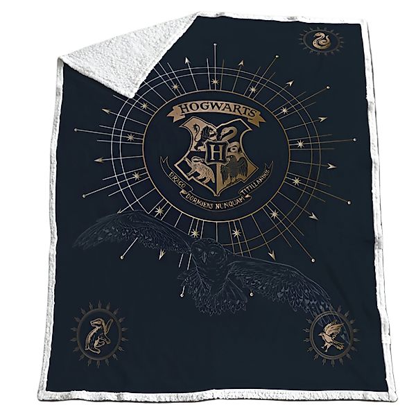 Wohndecke Harry Potter Hogwarts Coral Decke günstig online kaufen