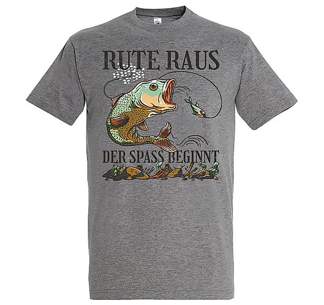 Youth Designz T-Shirt Rute Raus der Spass beginnt Herren T-Shirt mit Trendi günstig online kaufen
