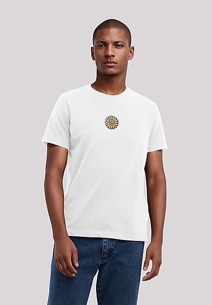 F4NT4STIC T-Shirt Happy Flower Bestickt Premium Qualität günstig online kaufen