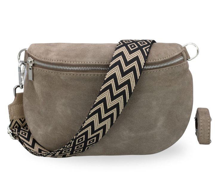 BRISE TASCHE Schultertasche AFIA Suede Bauchtasche günstig online kaufen