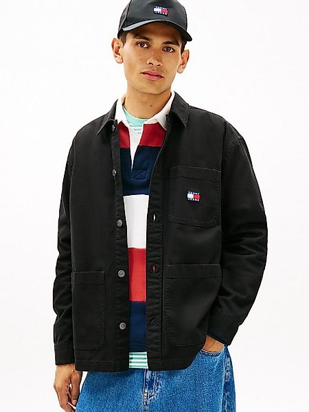 Tommy Jeans Hemdjacke TJM ESSENTIAL OVERSHIRT leicht überschnittene Schulte günstig online kaufen