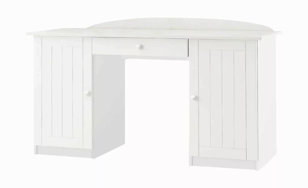 Schreibtisch  Nordic White ¦ weiß ¦ Maße (cm): B: 145 H: 74 T: 60.0 Kinderm günstig online kaufen