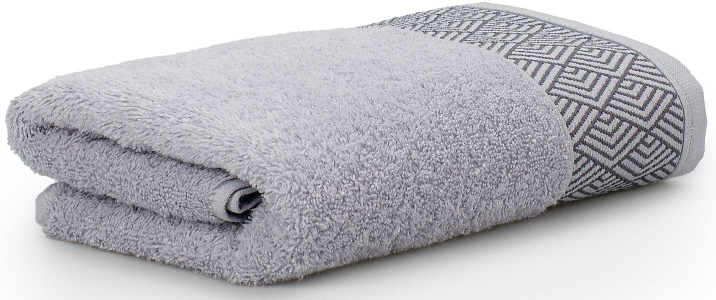 Möve for frottana Handtuch Geometry, Walkfrottier günstig online kaufen