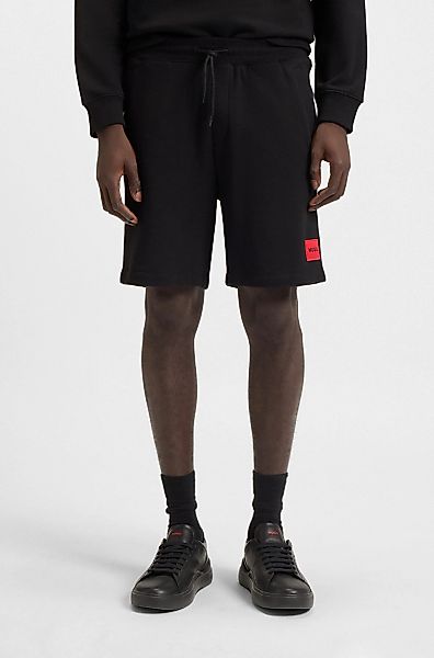 HUGO Sweatshorts "Diz" Regular Fit, elastischer Bund mit Kordel, HUGO Red W günstig online kaufen