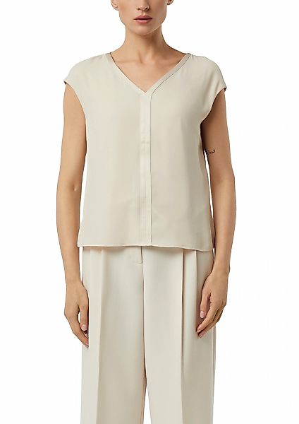 Comma Blusenshirt mit V-Ausschnitt, ärmellos günstig online kaufen