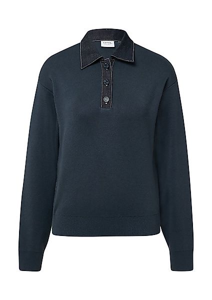 comma casual identity Rundhalspullover günstig online kaufen