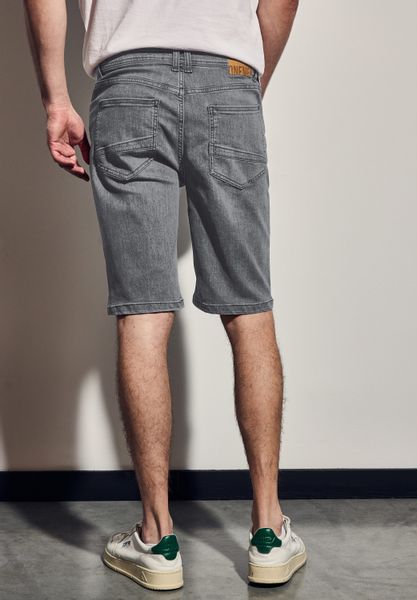 STREET ONE MEN Shorts aus Baumwolle mit Stretchanteil günstig online kaufen