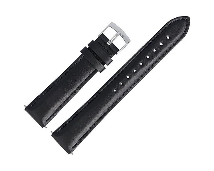 Emporio Armani Uhrenarmband 18mm Leder Schwarz AR-0101 günstig online kaufen