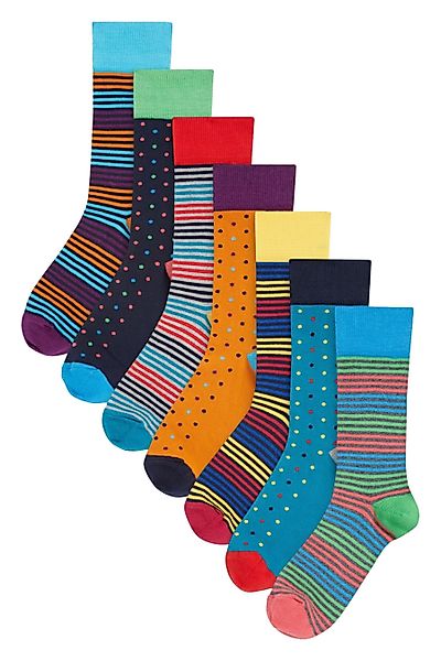 Next Kurzsocken Gemusterte Socken, 8er-Pack (8-Paar) günstig online kaufen