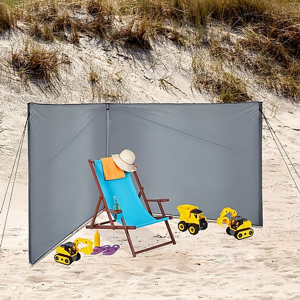 relaxdays Sichtschutzfächer Sicht- und Windschutz 4 günstig online kaufen