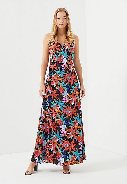 Just Like You  Maxikleider Blumengemustertes Maxikleid mit Spaghettiträgern günstig online kaufen