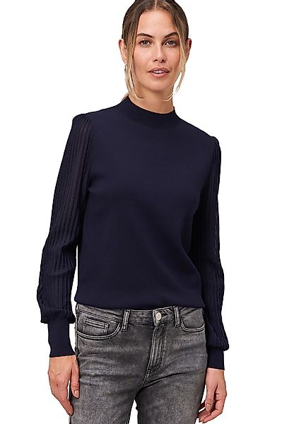 Zero Strickpullover "Damen mit transparenten Ärmeln" 1 Stk. weiteres Detail günstig online kaufen