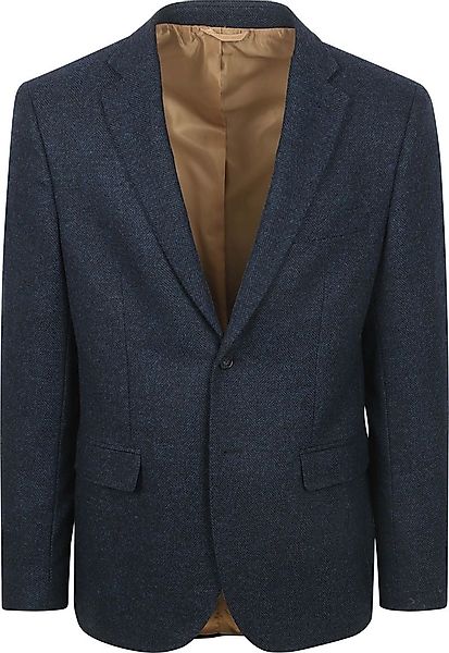 Suitable Blazer Herringbone Merino Wool Navy - Größe 58 günstig online kaufen