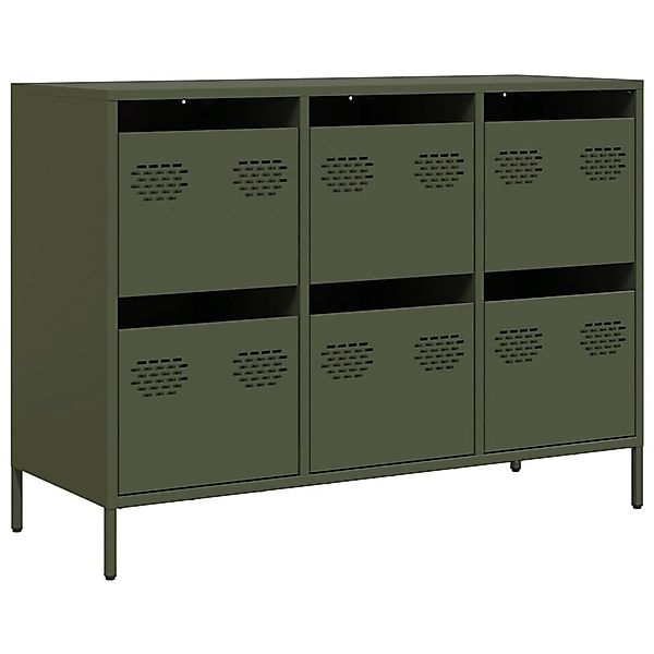 vidaXL Sideboard Sideboard Olivgrün 101,5x39x73,5 cm günstig online kaufen